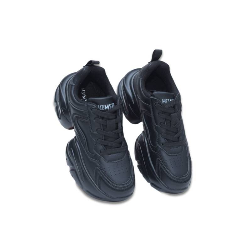 Hamster London Matte Black Party Sneakers (EURO 36)