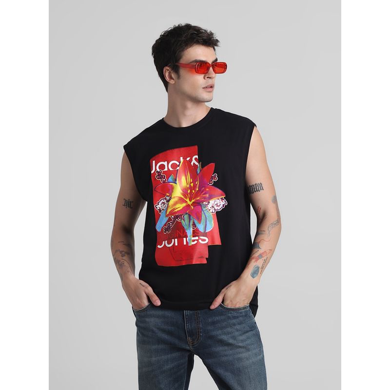 Jack & Jones Black Regular Fit Vest (S)