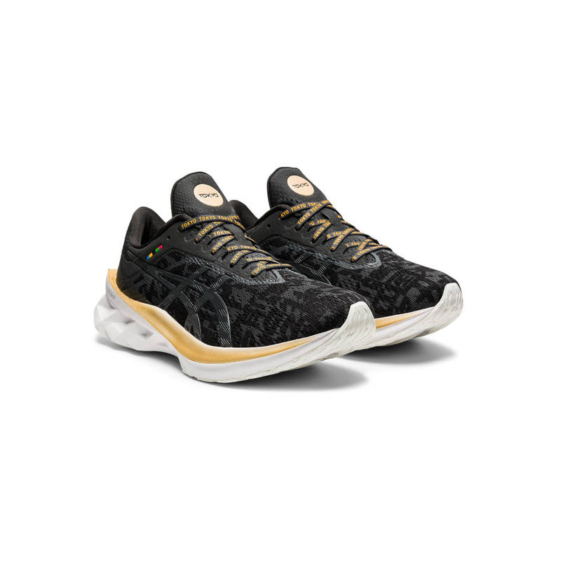 Buy Asics Black Patterned Sports Shoes Online