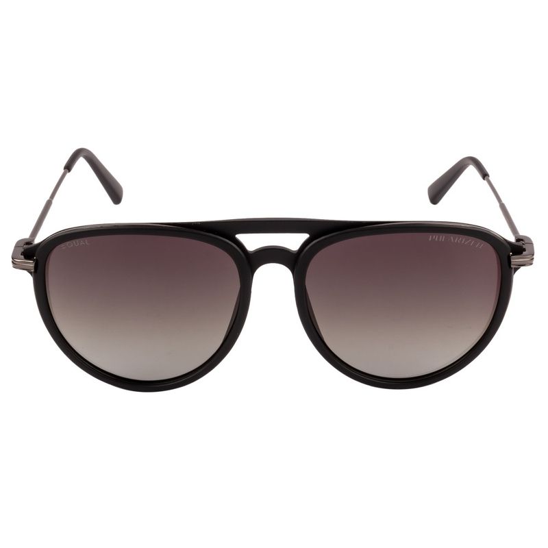 Equal Black Color Sunglasses Aviator Shape Full Rim Black Frame: Buy ...