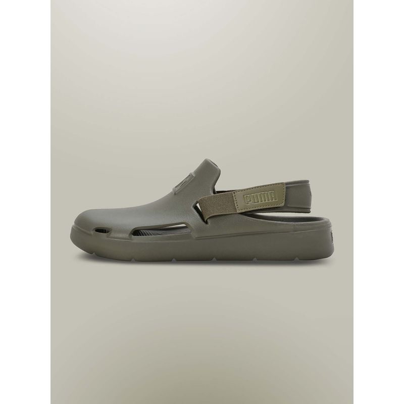 Puma Shibui Mens Olive Clogs (UK 9)