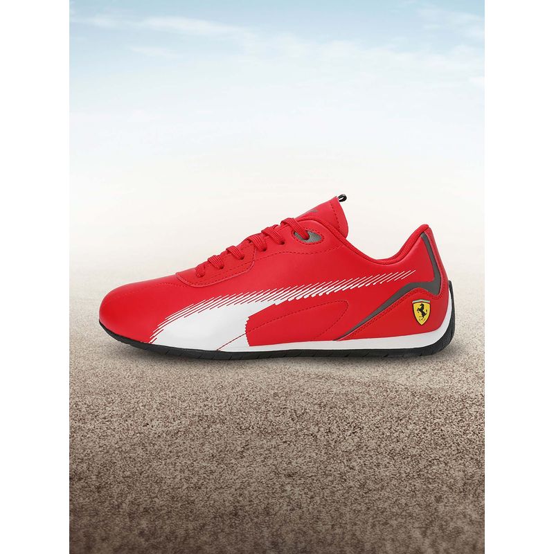 Puma Ferrari Neo Cat 2.0 Unisex Red Sneakers (UK 8)