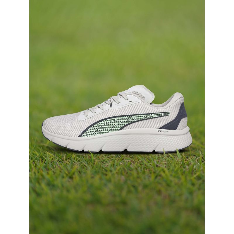 Puma Softride Pro Dynamic Flex Men Grey Comfort Running Shoes (UK 9)