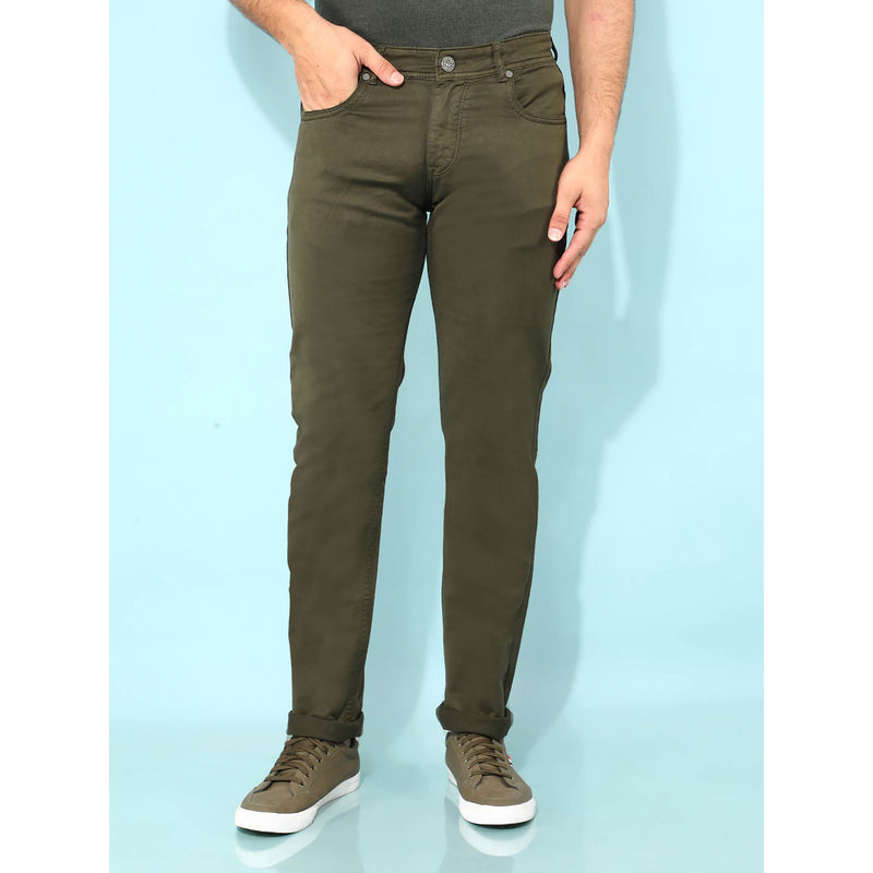 CRIMSOUNE CLUB Mens Olive Jeans (30)