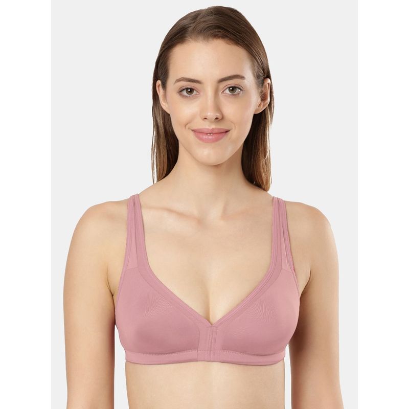Jockey 1820 Wirefree Non Padded Microfiber Elastane Everyday Bra - Fragrant Lily (38C)