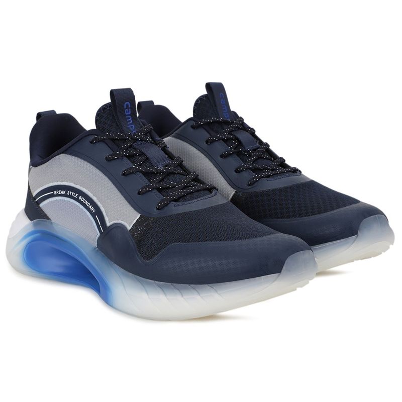 Campus Mercedes Navy Blue Running Shoes 