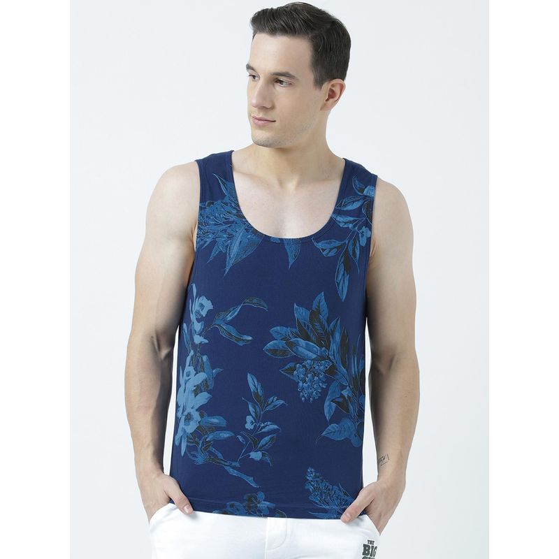 Huetrap Mens Round Neck Sleeveless Tank T-Shirt (S)