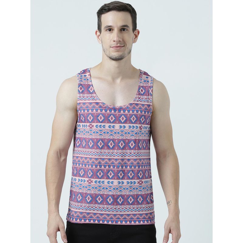 Huetrap Mens Round Neck Sleeveless Tank T-Shirt (S)