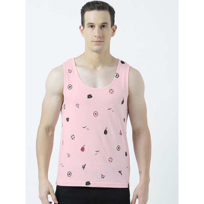Huetrap Mens Round Neck Sleeveless Tank T-Shirt (S)