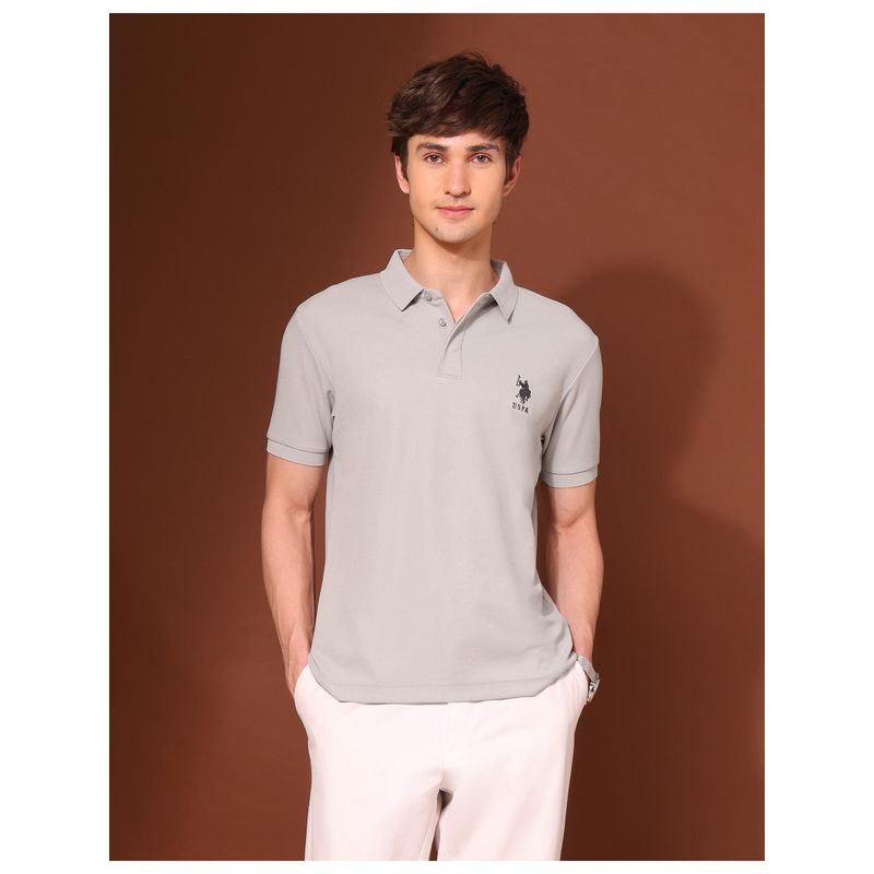 U.S. POLO ASSN. Mens Slim Fit Work And Wander Polo Shirt (M)