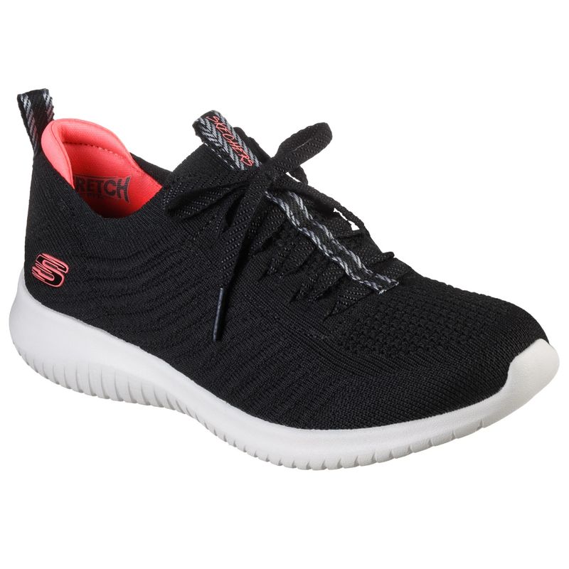 Buy SKECHERS ULTRA FLEX JOYFUL Pa Black Slip On Online
