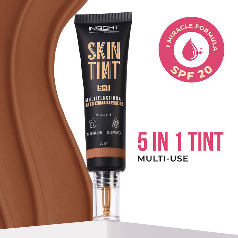 Insight Cosmetics Skin Tint 5In1 Multifunctional Serum Foundation