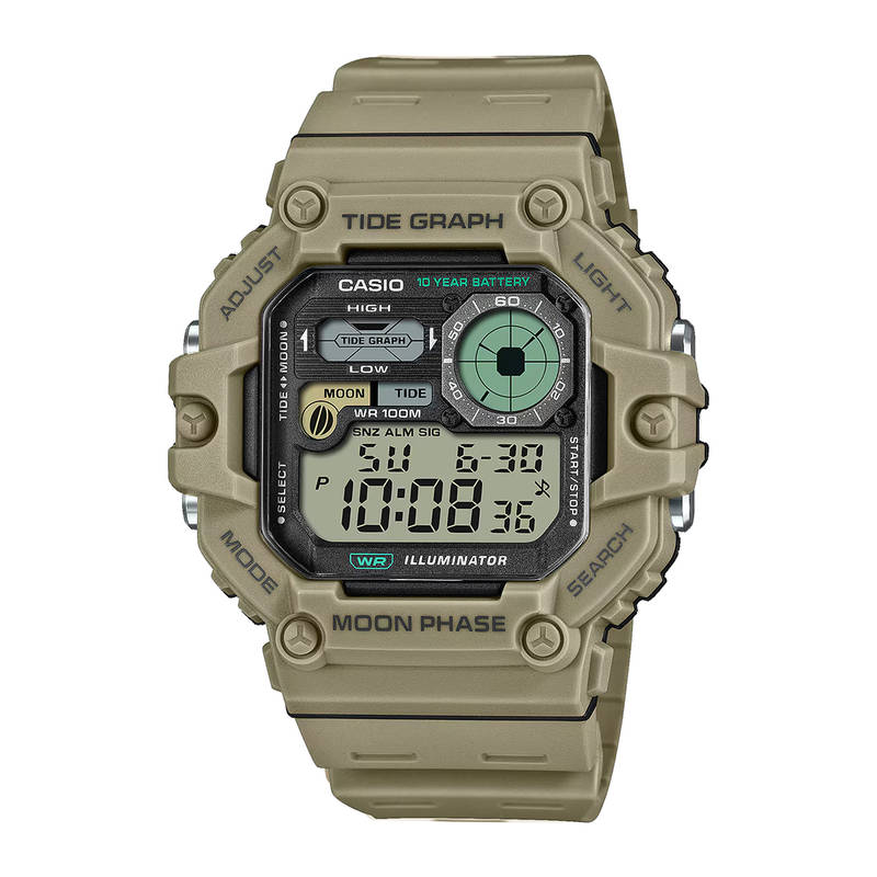 Casio Men Youth Black Dial Digital Watch - WS-1700H-5AVDF (M)