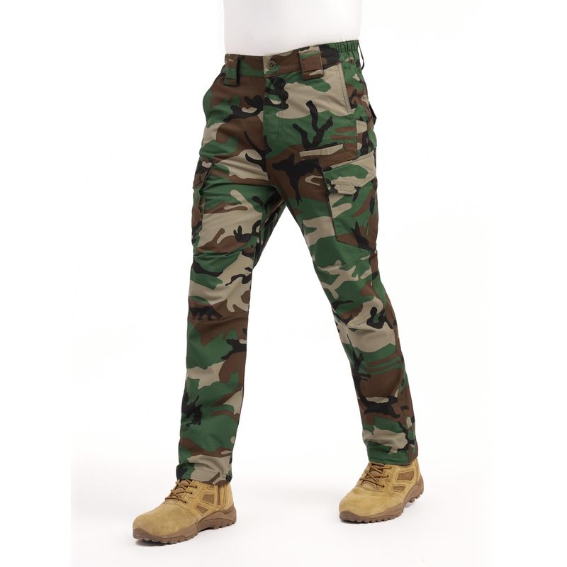 MountMiller Multi-Color Camouflage Regular Fit Cargo Pant (30)