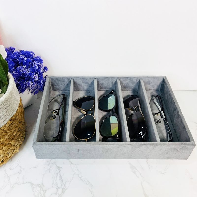 La Trove Luxury Velvet Sunglass Tray Buy La Trove Luxury Velvet