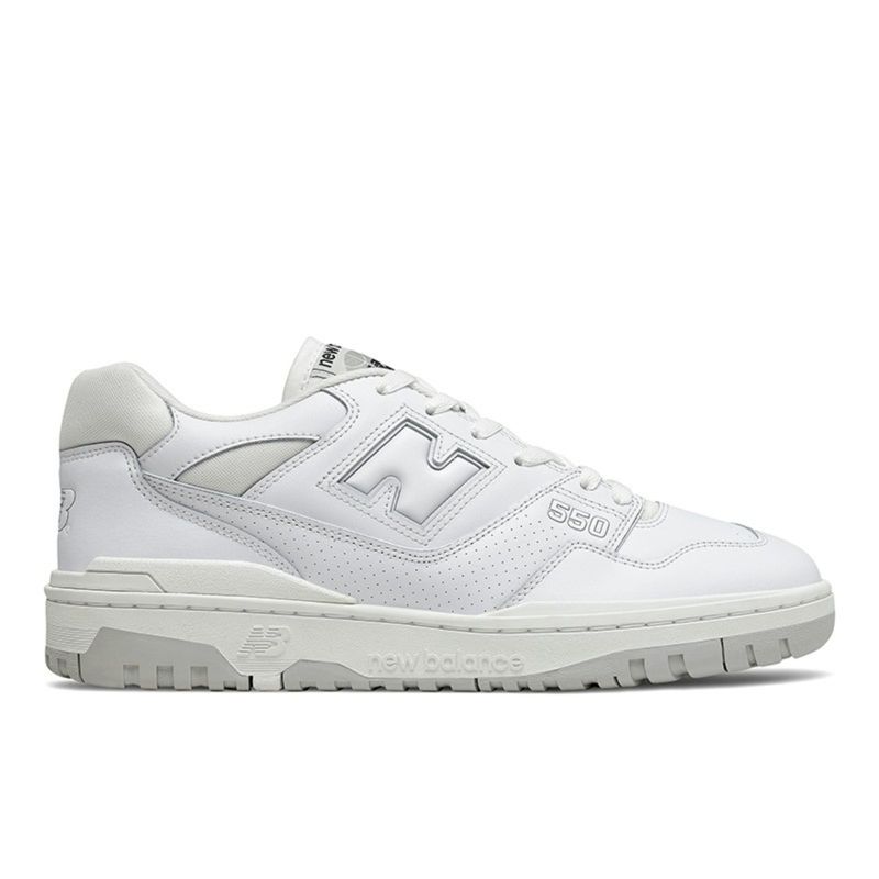 New Balance Men White 550 Sneakers (UK 6.5)