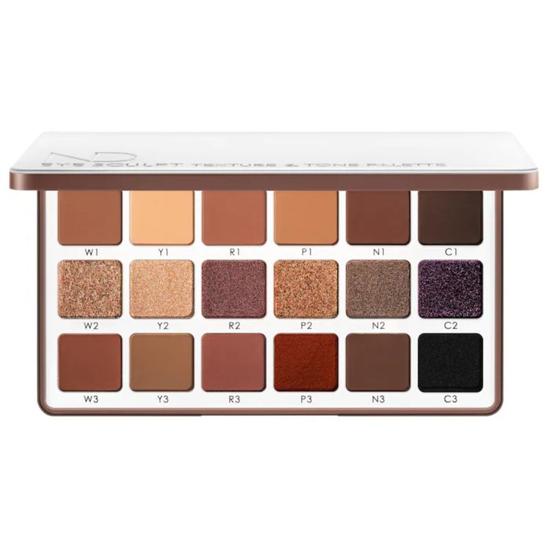 Natasha Denona Eye Sculpt Texture And Tone Eyeshadow Palette - Dramatic