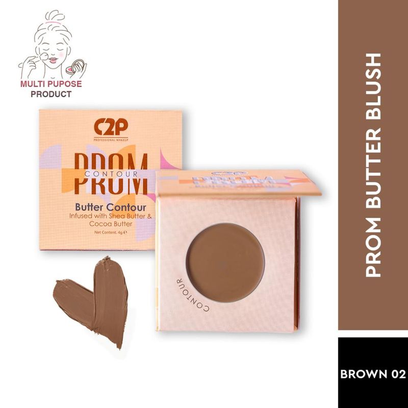 C2P Pro Prom Butter Contour Ultra HD Creamy Matte Finish - Mocha 02
