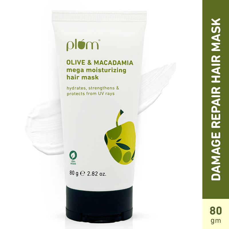 Plum Olive & Macadamia Mega Moisturing Hair Mask