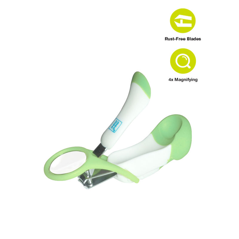 mee mee gentle nail clipper with magnifier