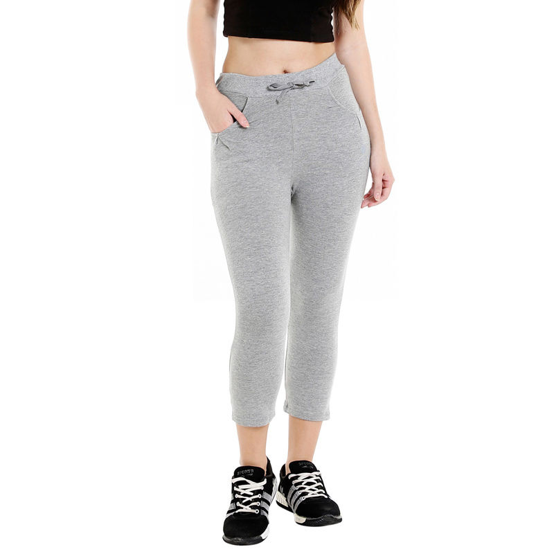 Bodycare Bodyactive Grey Color Women'S Capri (S)