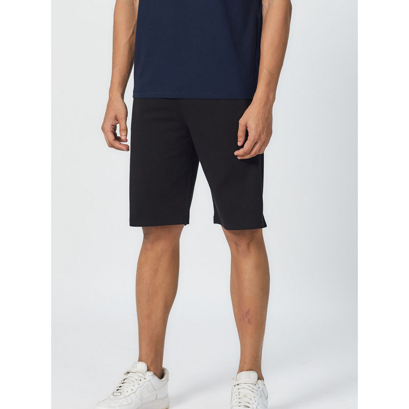 Creatures of Habit Pima Jersey Shorts- Carbon Black (S)