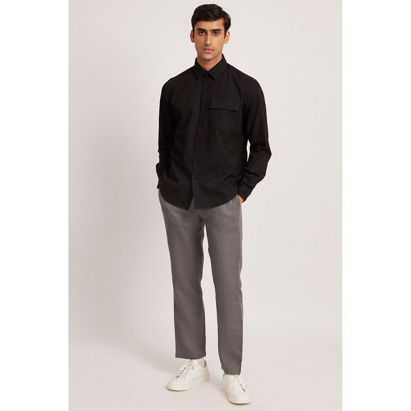 Creatures of Habit Linen Easy Pants- Slate Grey (S)