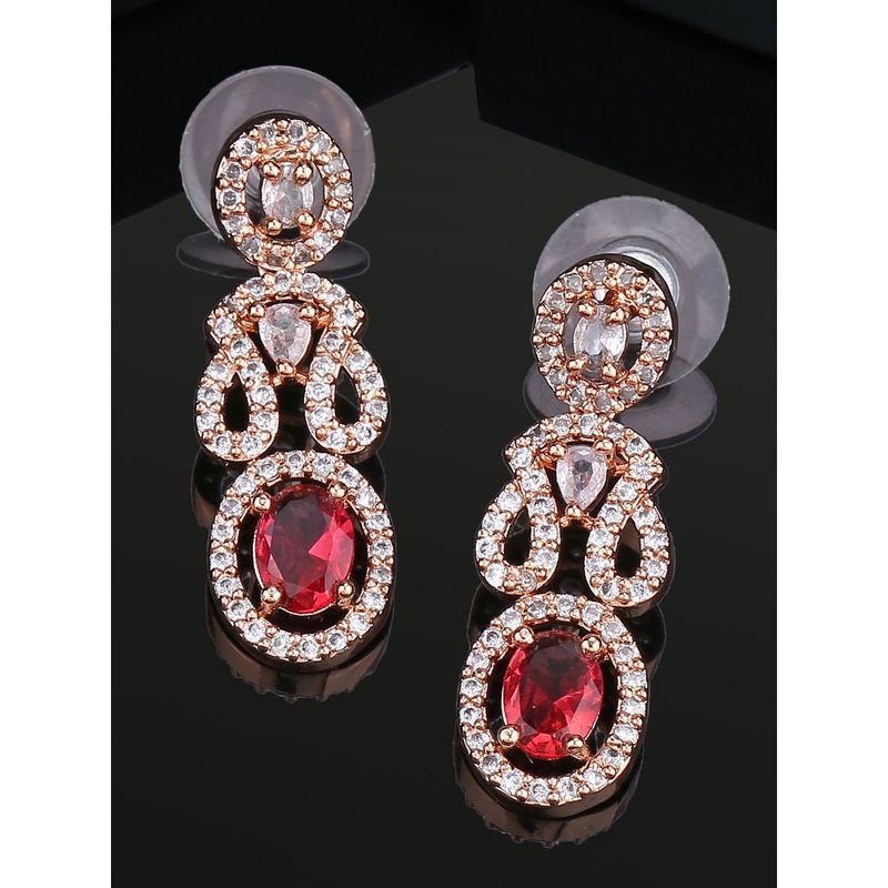 Engelsrufer Earrings Darling Rose Gold CZ main image 1