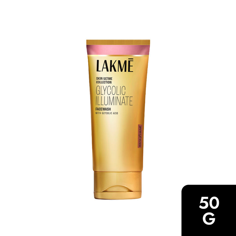 Lakme Glycolic Illuminate Facewash With Glycolic Acid For Gentle Exfoliation & Illuminated Skin