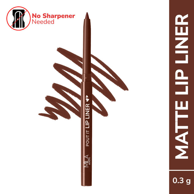 Mila Beauté Matte Lip Liner - 11 Choco Shake