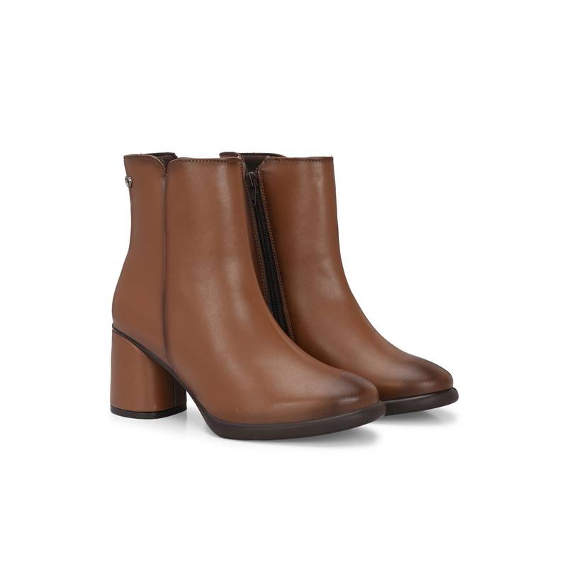 Delize Women Tan Casual Boots (UK 3)