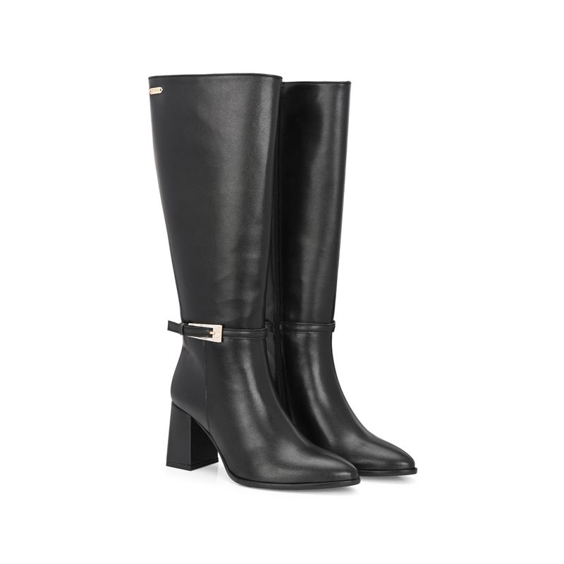 Delize Women Black Casual Boots (UK 4)