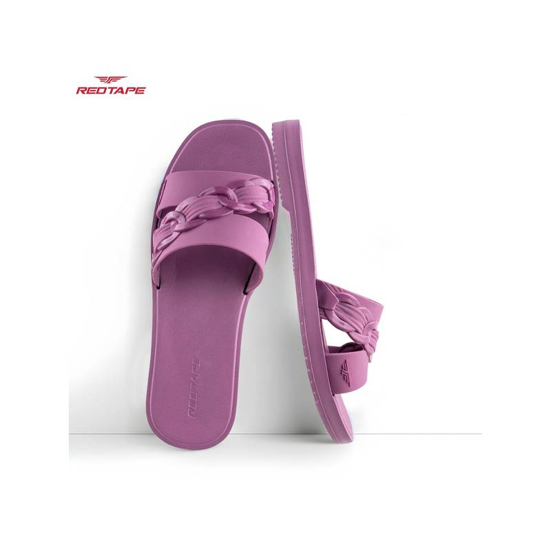 Red Tape Women Purple EVA Comfort Flats (UK 7)