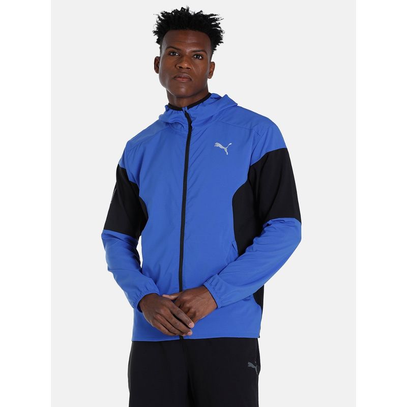 Buy Puma Run Lightweight Mens Blue Jacket Online