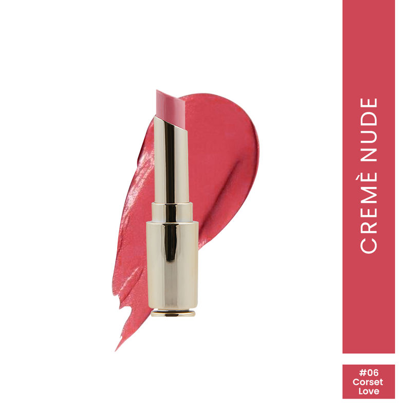 Charmacy Milano Flattering Nude Lipstick - 6 Corset Love