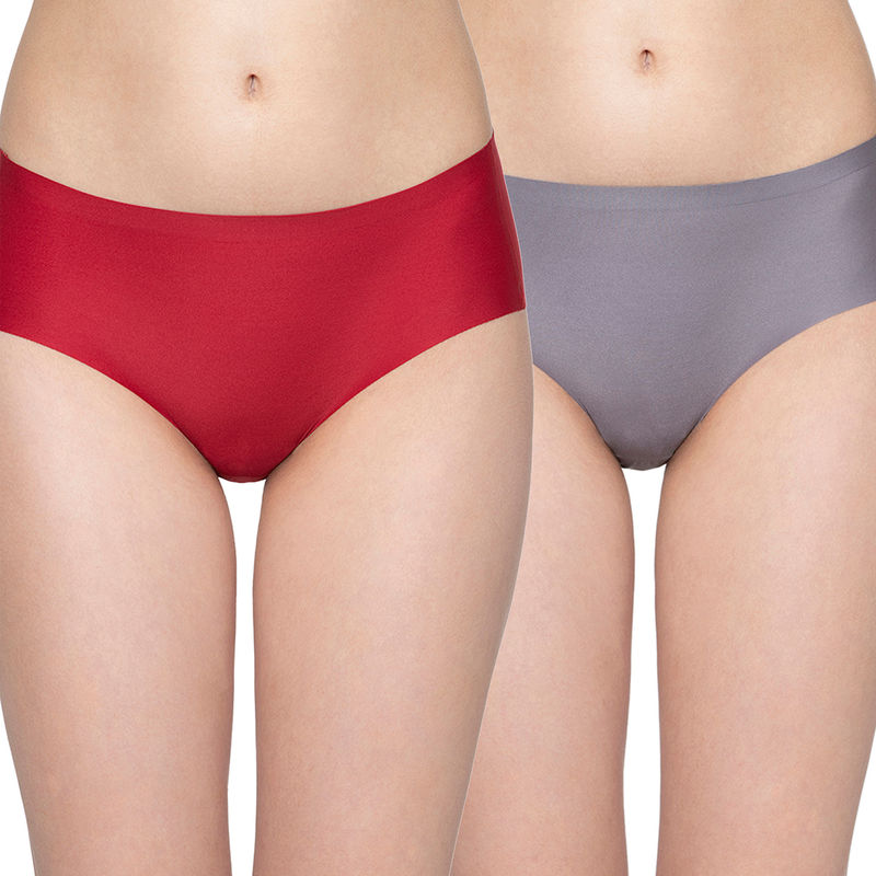 Triumph Stretty Skinfit 144 Bonded Waisband Seamless Hipster Brief - Pack of 2 - Multi-Color (S)