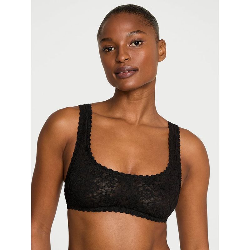 Victoria's Secret Black Sexy Tee Lacie Scoop Bralette (S DD)