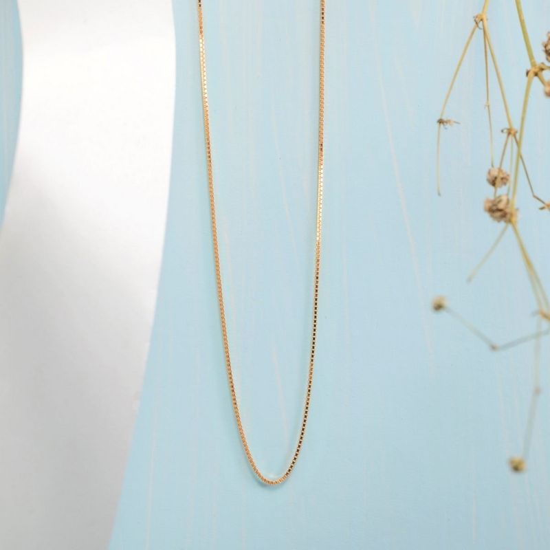 Zavya Silver Chic Simplicity Women's Chain (20)