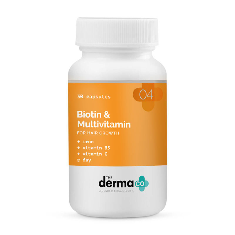 The Derma Co. Biotin & MultiVitamins for Hair Growth: Buy The Derma Co.  Biotin & MultiVitamins for Hair Growth Online at Best Price in India | Nykaa