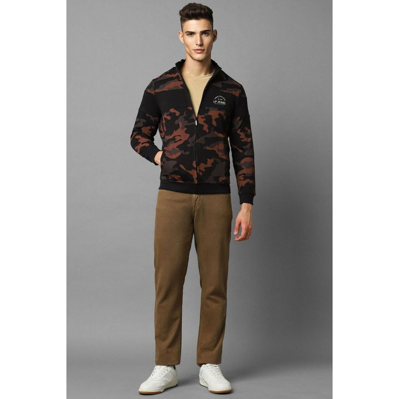 Louis Philippe Men Casual Multi Print Sweatshirt (S)