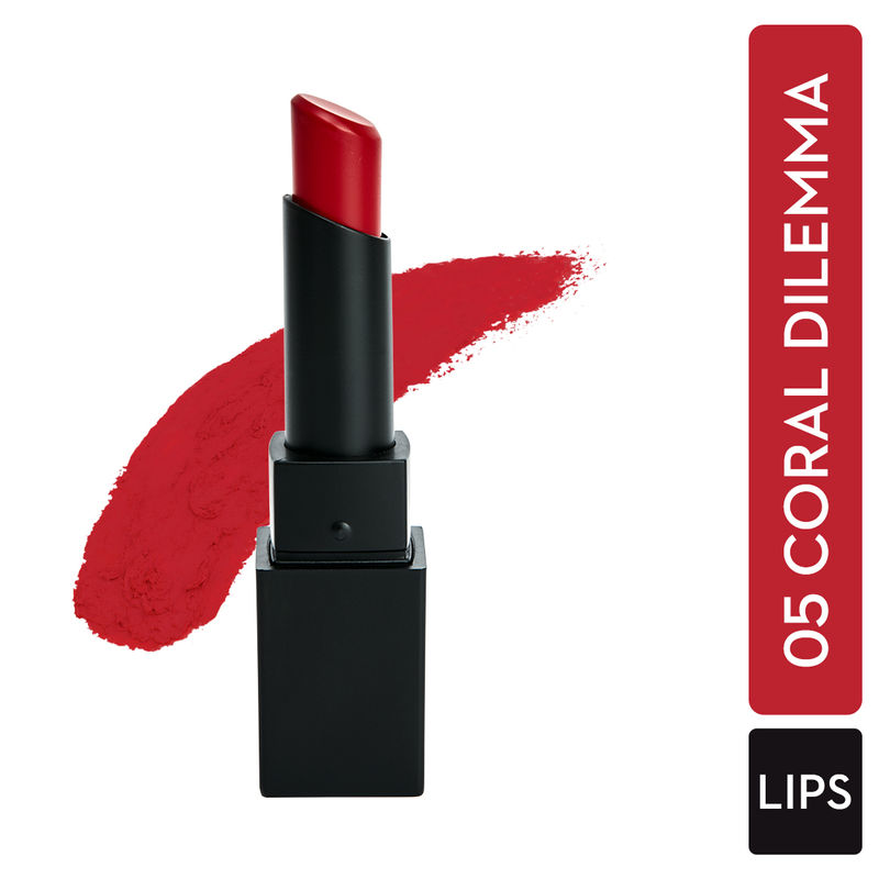 SUGAR Nothing Else Matter Longwear Lipstick - 05 Coral Dilemma