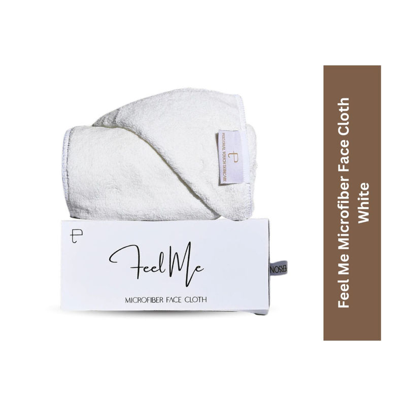 Personal Touch Skincare Feel Me Microfiber Face Towel - White