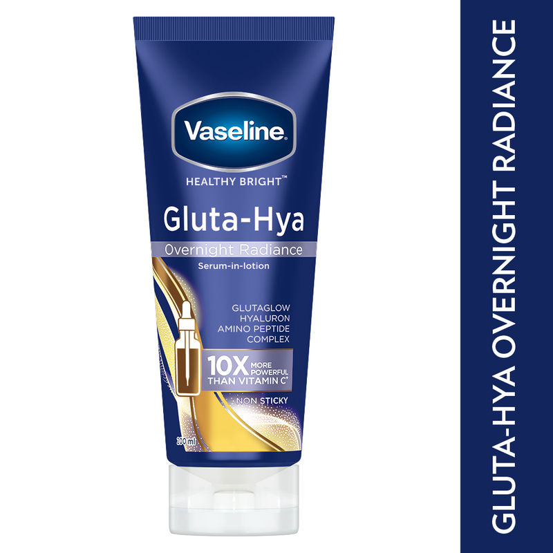 Buy Vaseline Gluta-Hya Overnight Radiance, Serum-In-Lotion, With