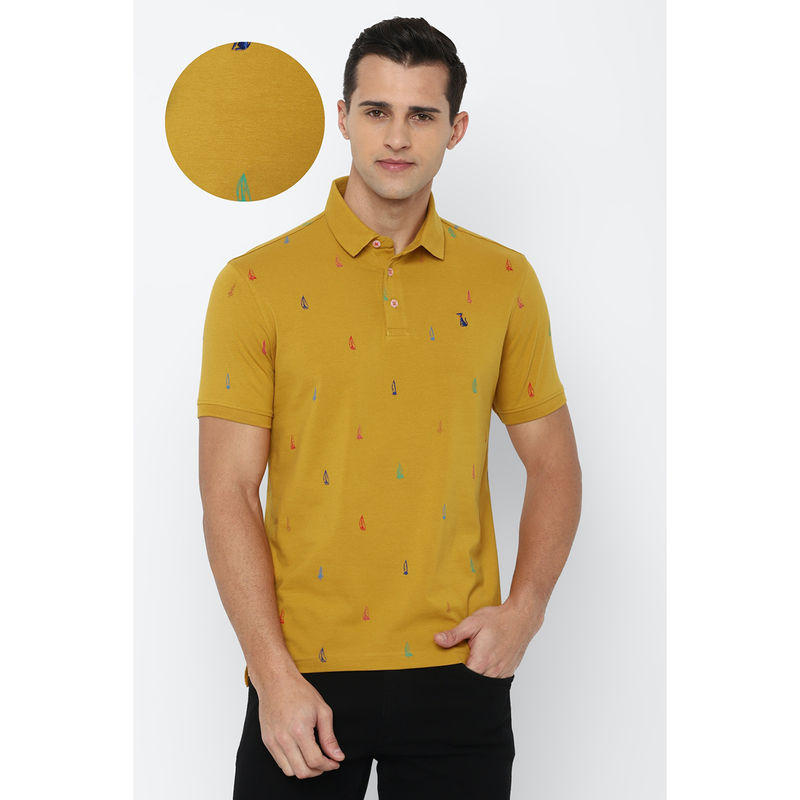 Simon Carter Yellow Polo T-Shirt (M)