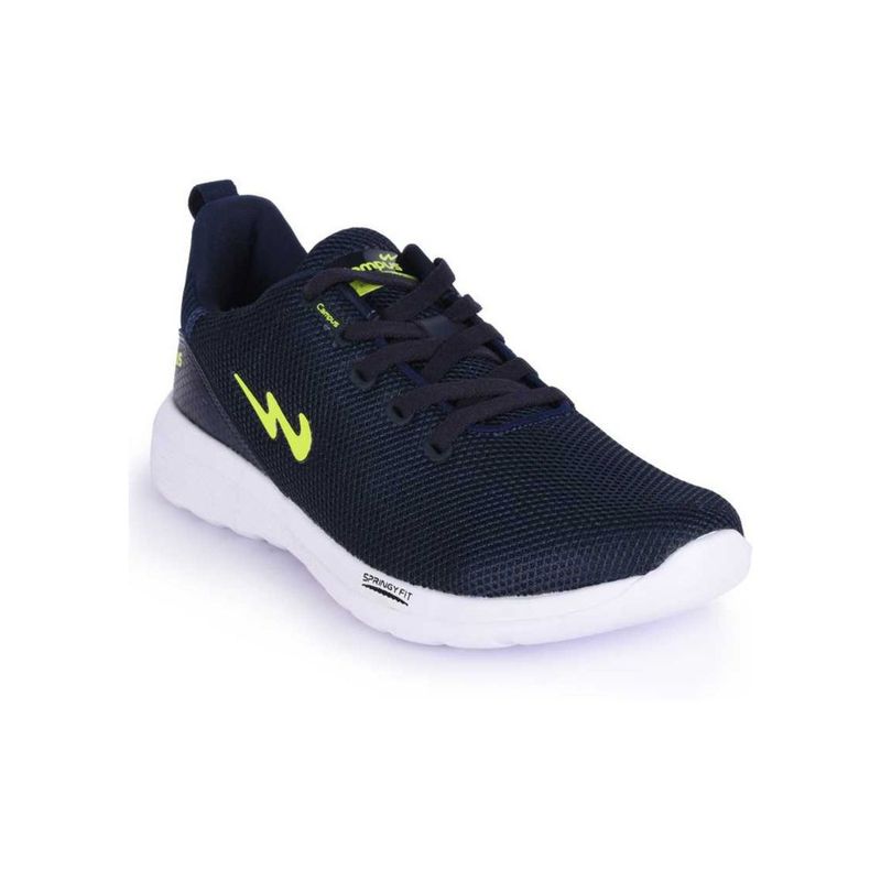 Campus Crunch Running Shoes (cg-257-blu-grn) - Uk 10
