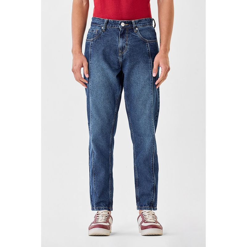 Snitch Blue Denim Jeans for Men (30)