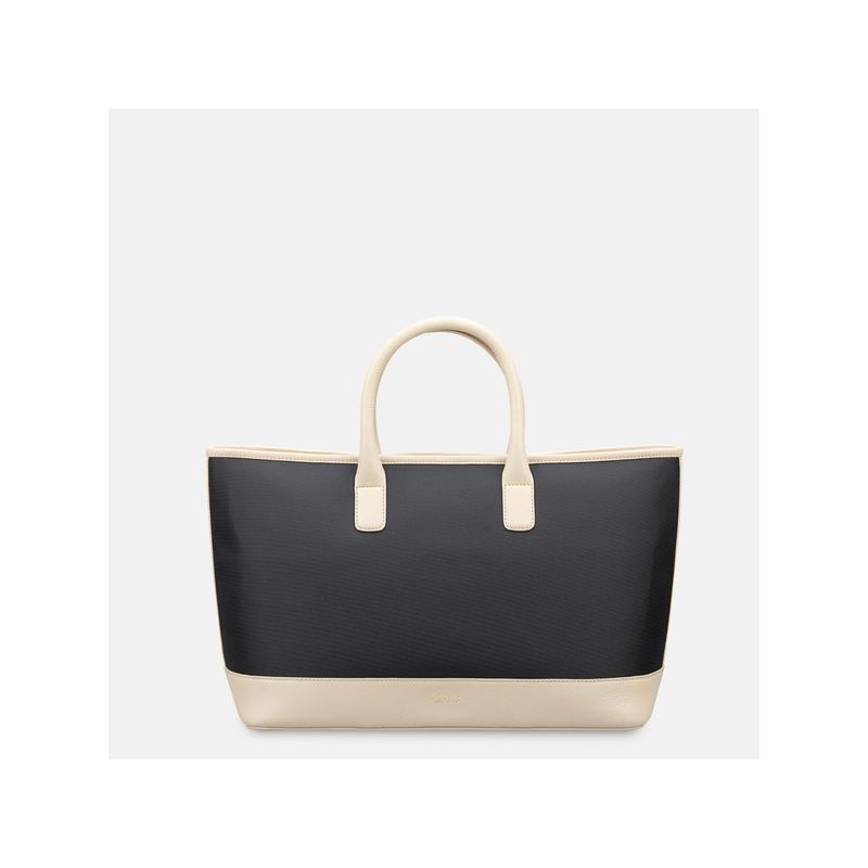 Gioia Kate Shopper Black Tote Bag (M)