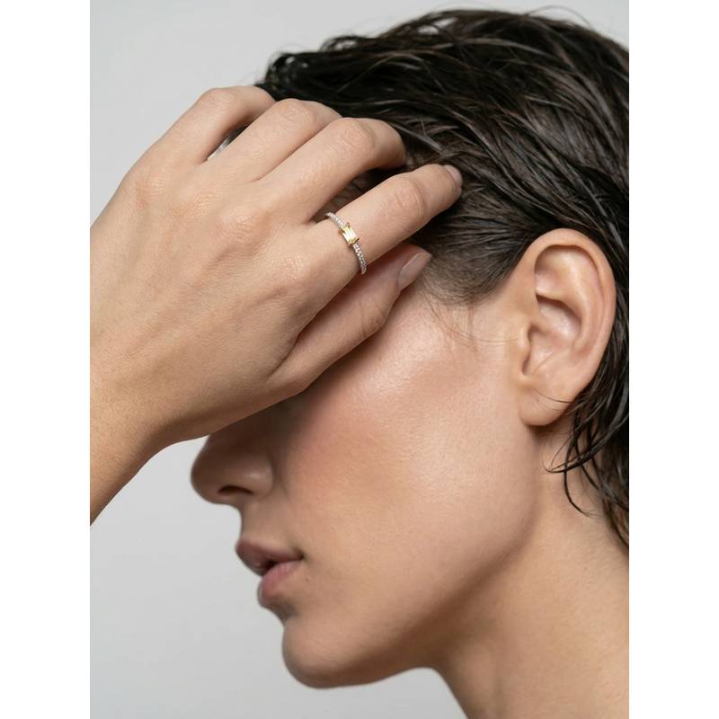 Palmonas Women Yellow Platinum Plating Ring (7)