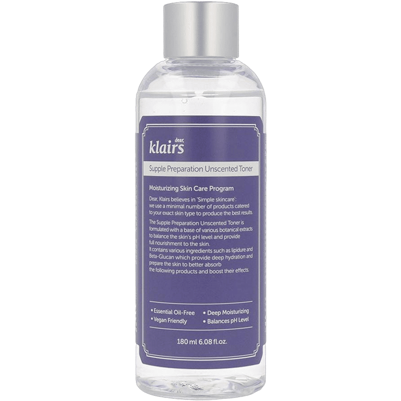 Dear Klairs Supple Preparation Unscented Toner