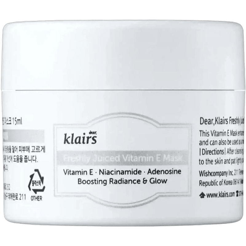 Dear Klairs Freshly Juiced Vitamin E Mask